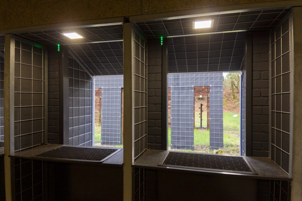 Schietpunten 25 meter baan