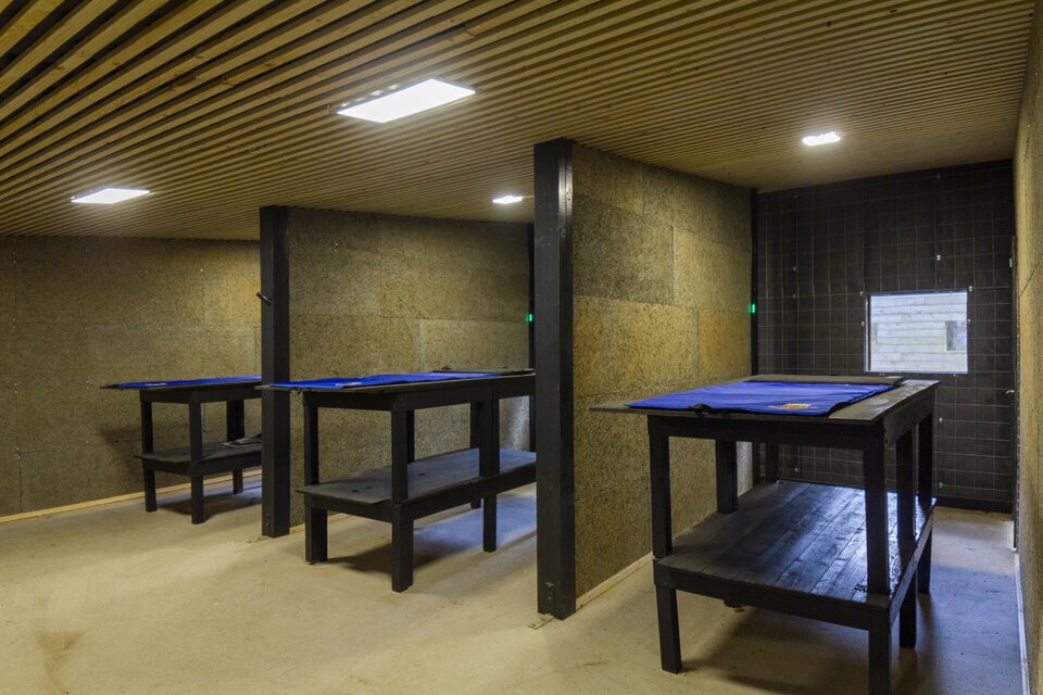 Schietpunten 100 meter baan